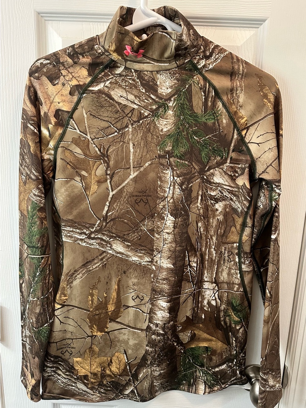 Under Armour Scent Control Camo Hunting Shirt Long-Sleeve